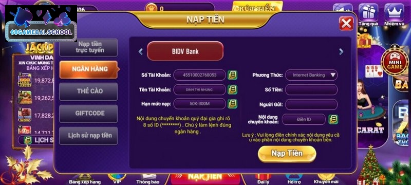 Những chú ý quan trọng mà hội viên cần biết trước khi nạp tiền Game Bài 68 Những chú ý quan trọng mà hội viên cần biết trước khi nạp tiền Game Bài 68